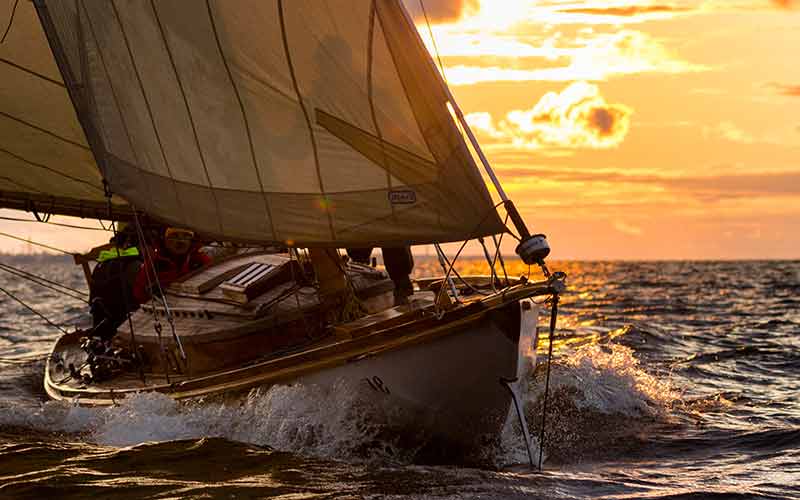come funziona una barca a vela e la navigazione senza motore