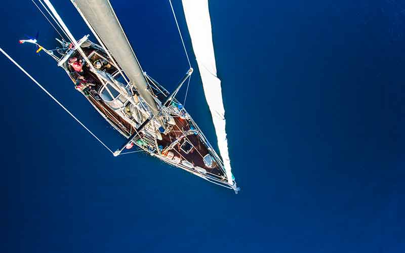 come naviga una barca a vela