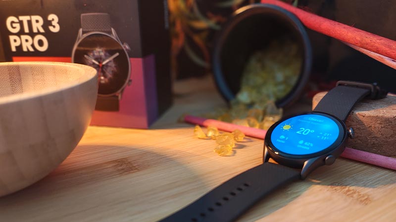 recensione amazfit gtr 3 pro dettagli software