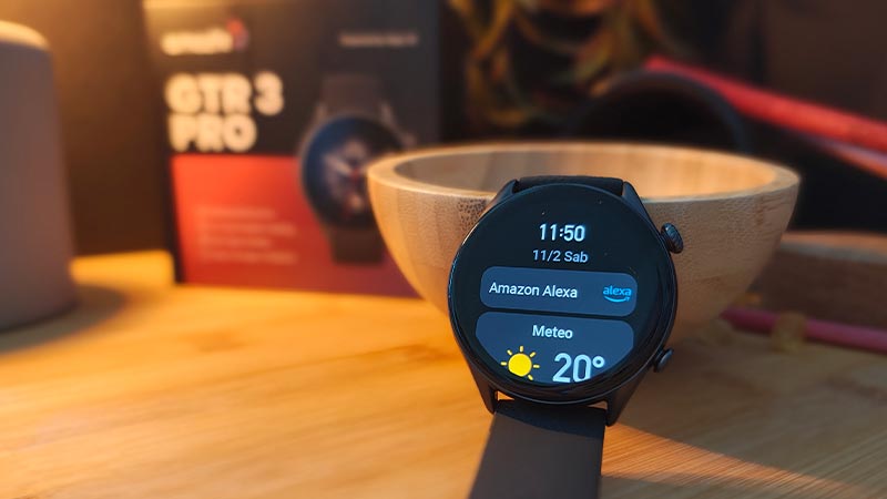 recensione amazfit gtr 3 pro andrea volpi tech con alexa